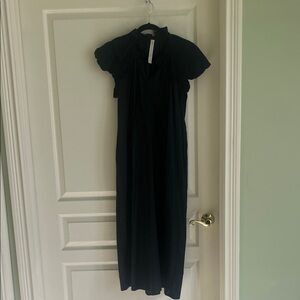 Raquel Allegra Elegant Black Women's Dress
